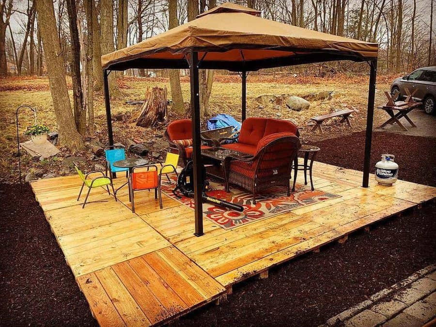 Deck Pallet Ideas Cassiiii X