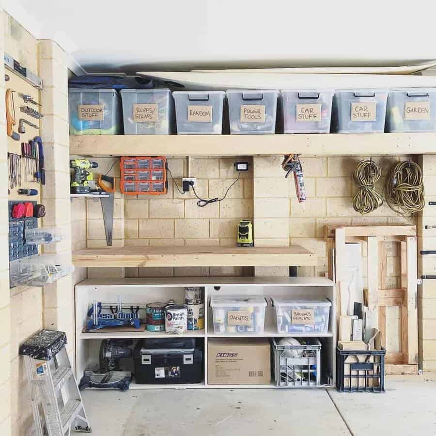 Overhead Shed Storage Ideas Prettyliving