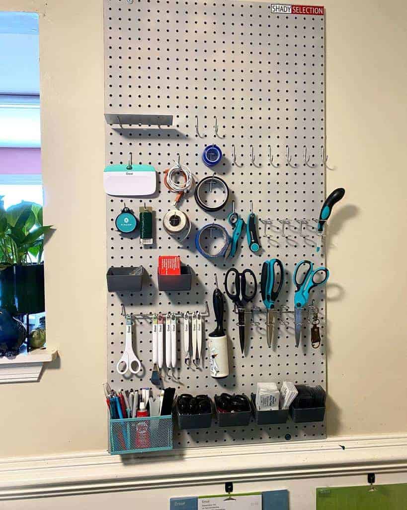 Pegboard Work Bench Ideas Shaidakiss