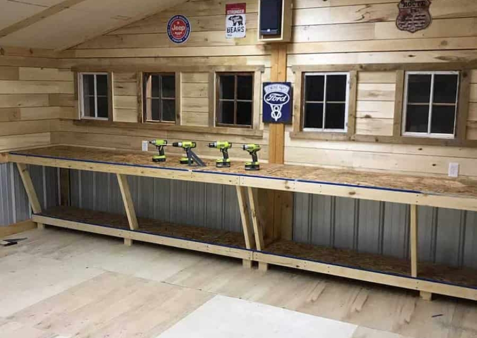 Wall Mounted Work Bench Ideas Resurrectedcarpentry