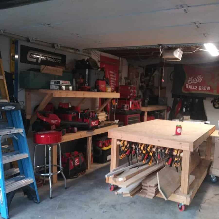 Workshop Work Bench Ideas Mark Generous