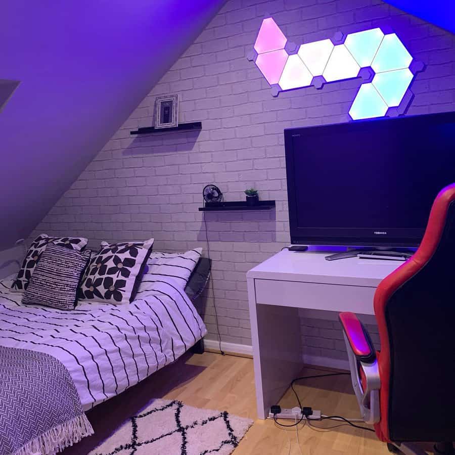 Attic Bedroom Ideas For Teens Lucybelle Athome