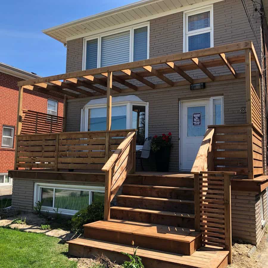 Back Porch Backyard Privacy Ideas Wolfhoundconstruction