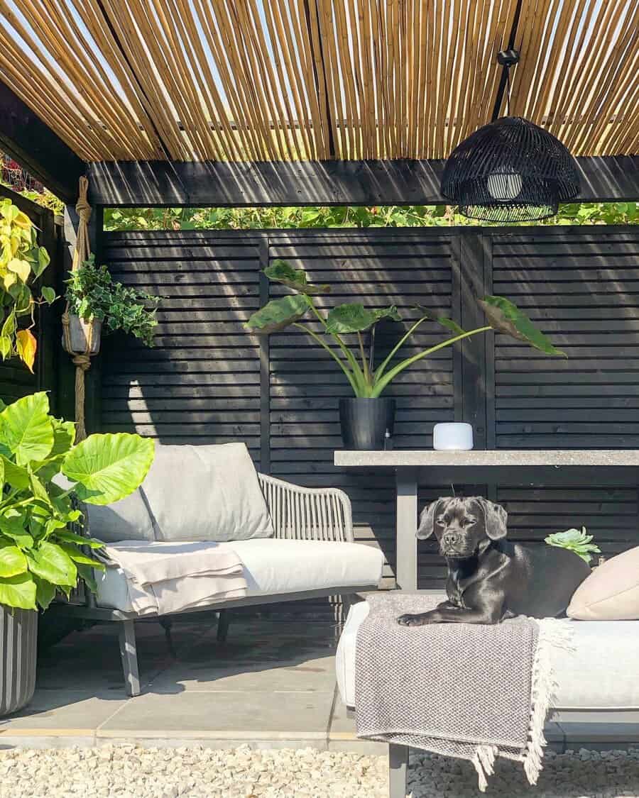 Bamboo Or Reed Inexpensive Patio Shade Ideas Ahouselikethis