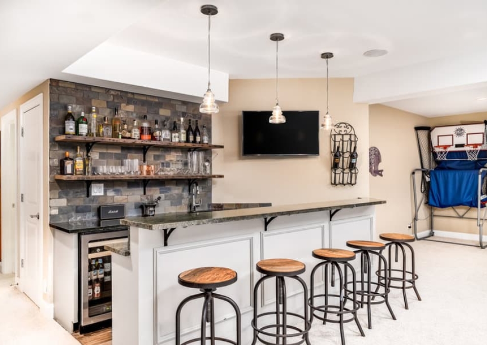 Bar Lighting Basement Lighting Ideas