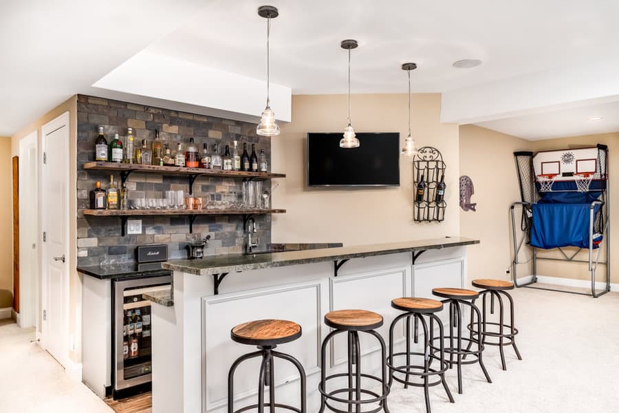 Bar Lighting Basement Lighting Ideas