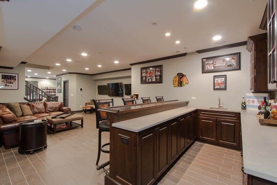 Basement Open Floor Plan Ideas Icon Building Group