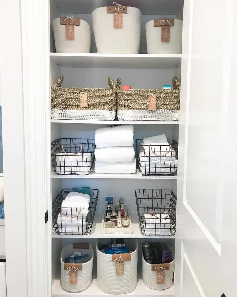 Bathroom Closet Shelves Ideas Orderleighhome