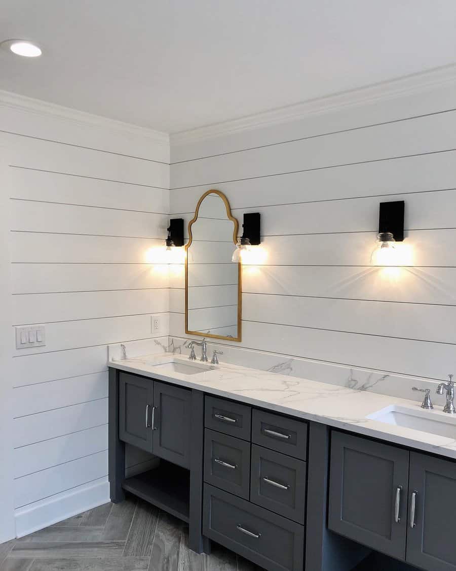 Bathroom Shiplap Wall Ideas Bcmlondon