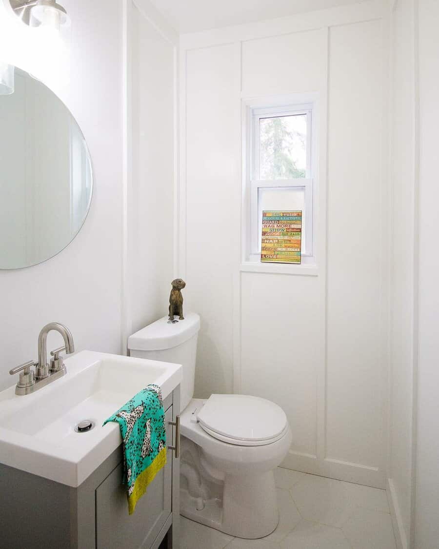 Bathroom Wall Trim Ideas Iflippingloveyou