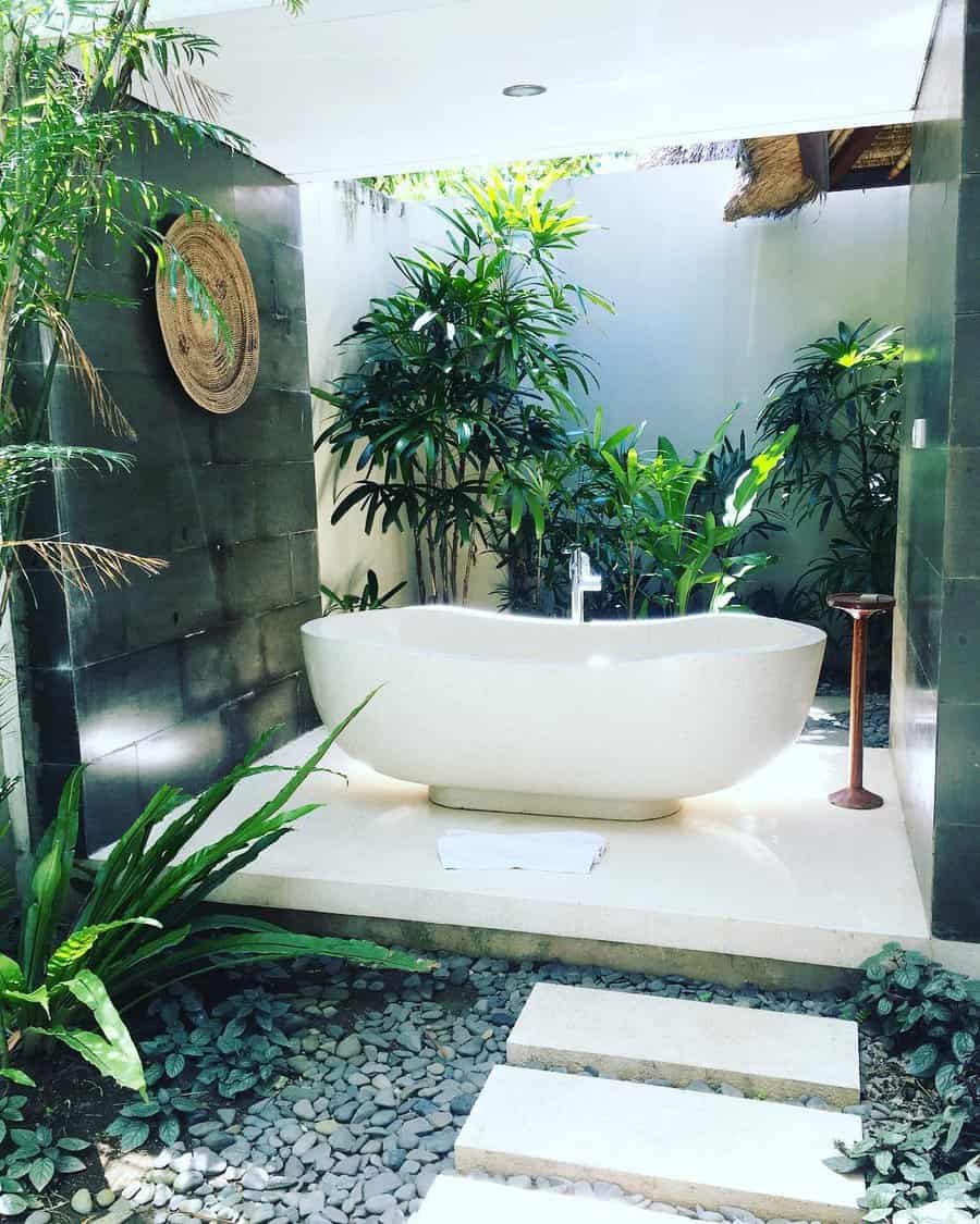 Bathtub Outdoor Bathroom Ideas Visgood