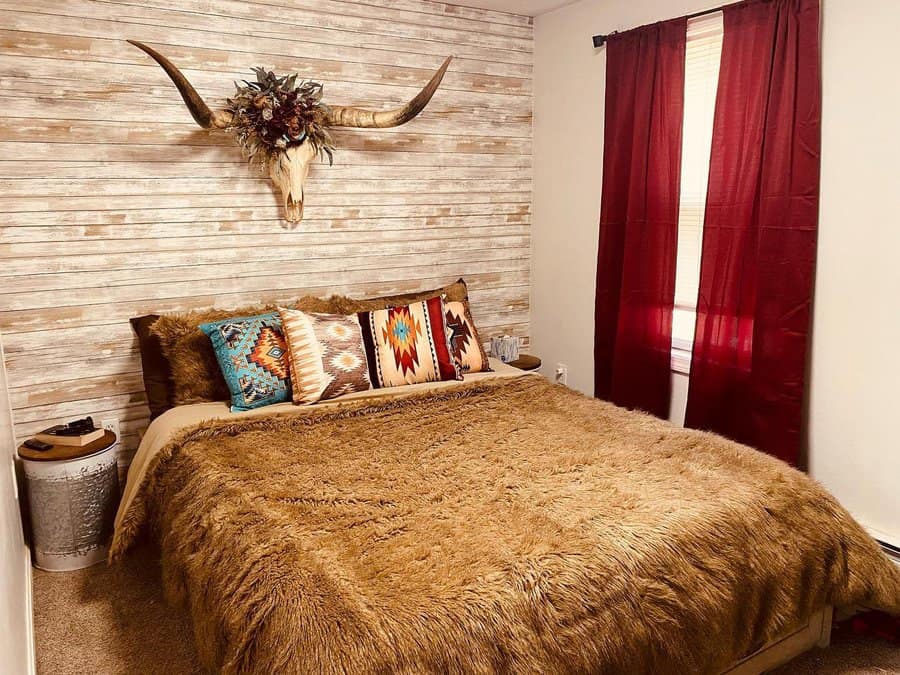 Bedroom Rustic Decorating Ideas Ascott