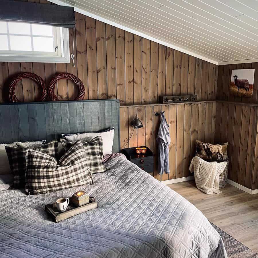 Bedroom Rustic Decorating Ideas Hyttelivifjellet