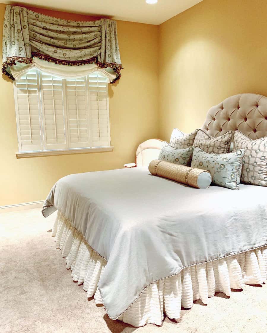 Bedroom Window Valance Ideas Whitneywhitedraperydesign