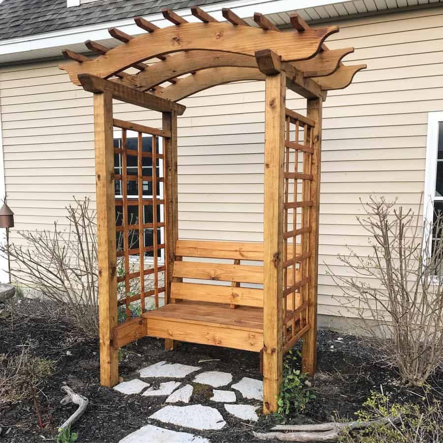 Bench Arbor Ideas Nichole Rene Makes