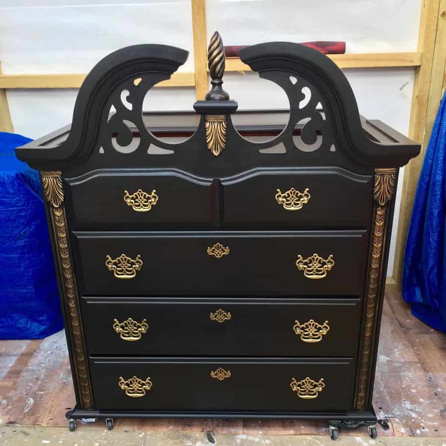 Black Painted Furniture Ideas Vintagefurniturerevivalsnz