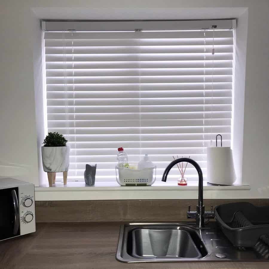 Blinds White Kitchen Ideas Heatherhomeaccount