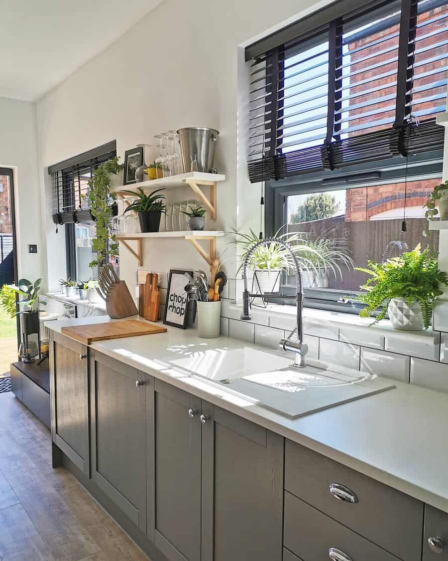 Blinds White Kitchen Ideas Victorianterrace