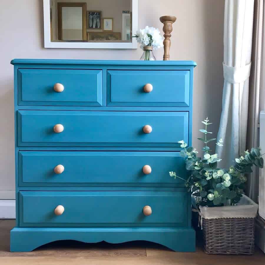 Blue Painted Furniture Ideas Tabitharains