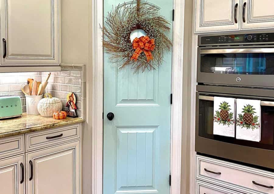 Blue Pantry Door Ideas Kimpossibles