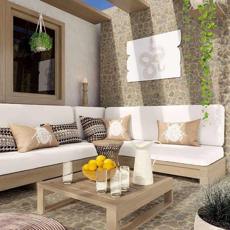 Bohemian Outdoor Room Ideas Vassofishes