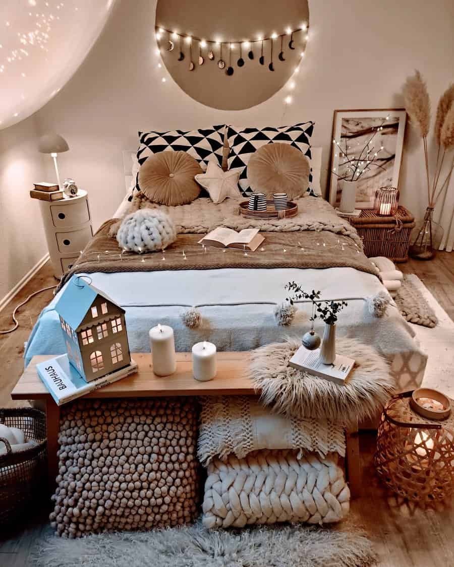 Boho Attic Bedroom Ideas Herzenstimme