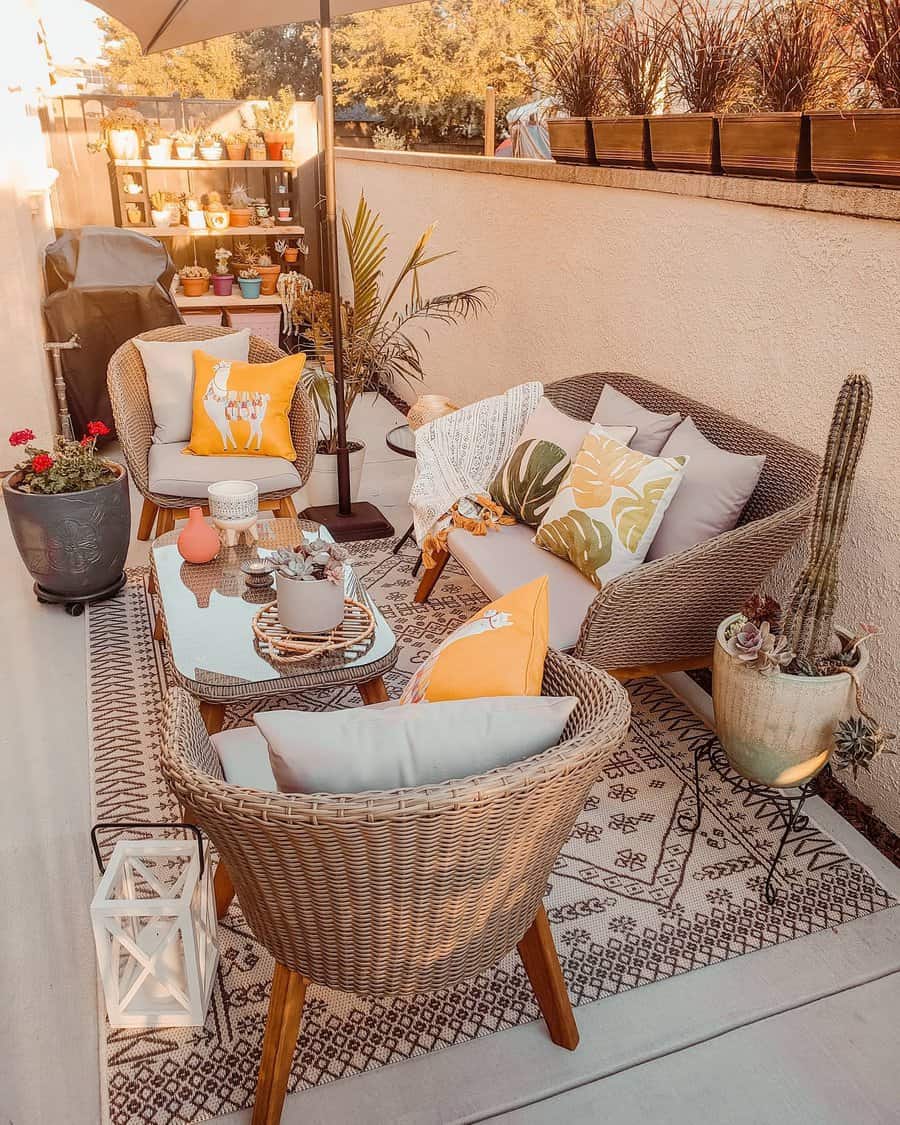 Boho Patio Decor Ideas Happy Succs