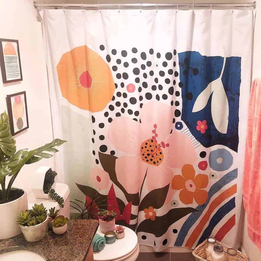 Boho Shower Curtain Ideas Emmak Homestyling