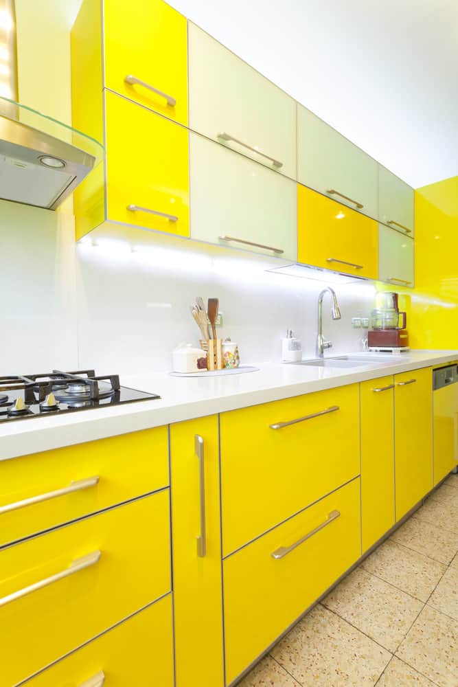 Bold Color Kitchen Cabinet Color Ideas