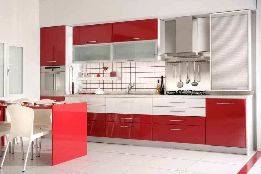 Bold Color Kitchen Cabinet Color Ideas