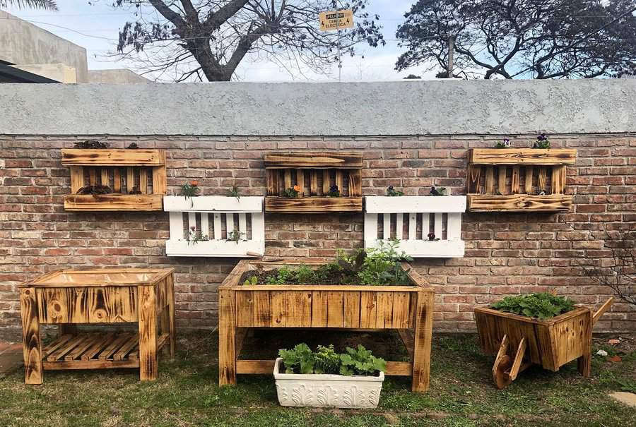 Brick Outdoor Wall Decor Ideas Palletplants Uy