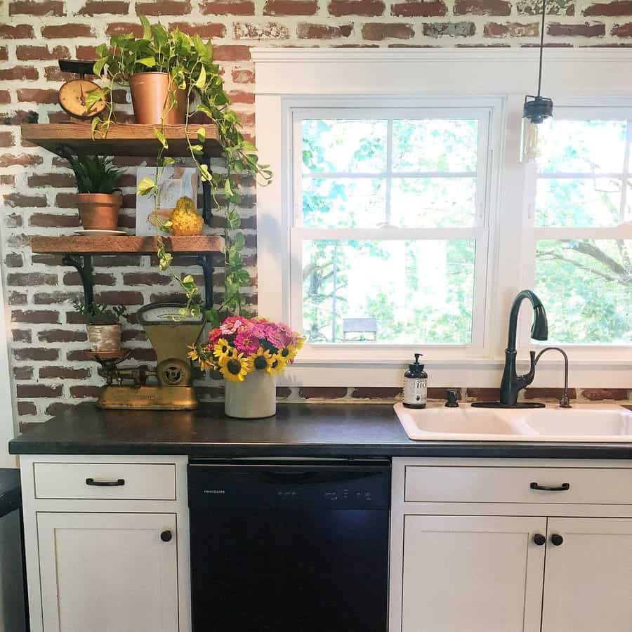 Brick Rustic Kitchen Ideas Thedailymrst