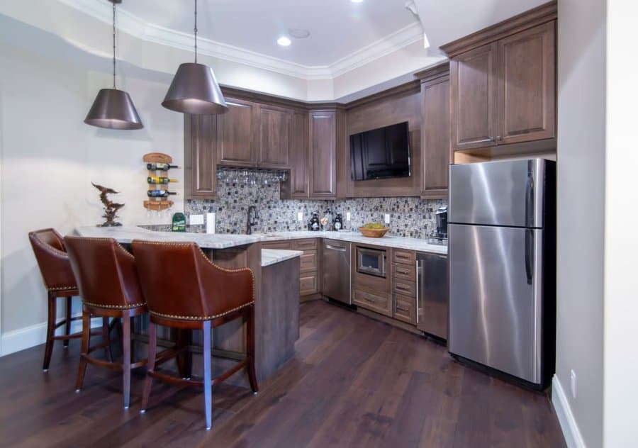 Brown Painted Kitchen Cabinet Ideas Greenbrookdesign