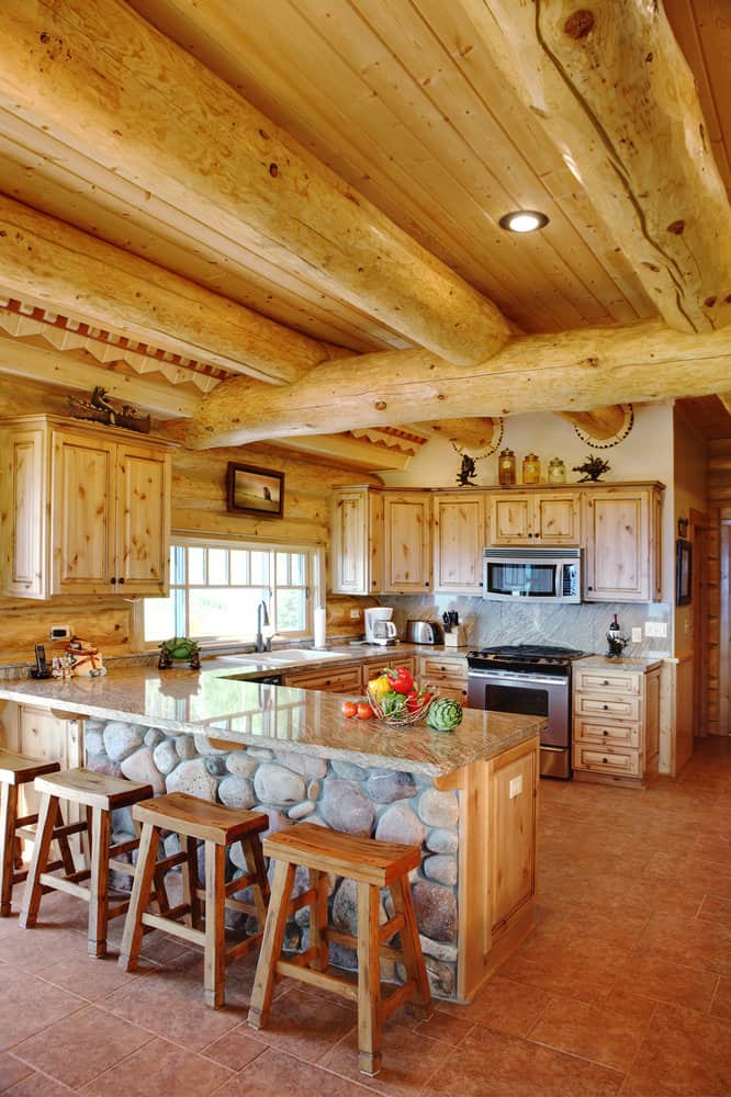 Cabin Rustic Kitchen Ideas