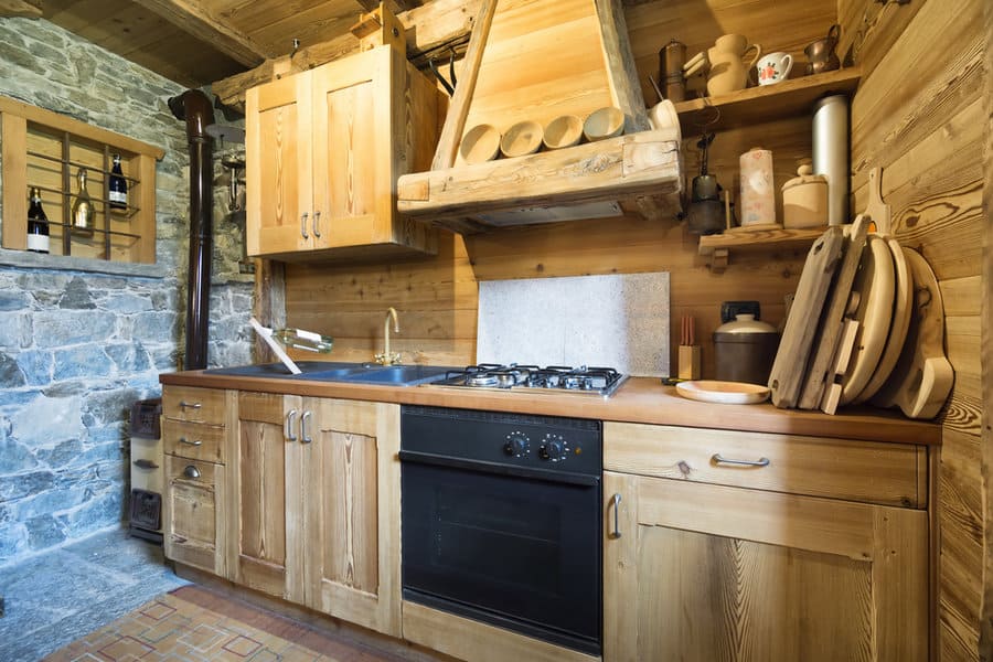 Cabin Rustic Kitchen Ideas