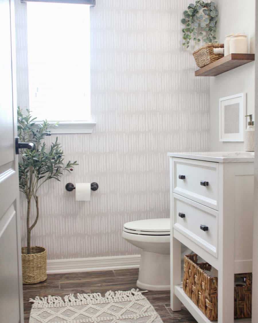 Cabinet Half Bathroom Ideas Newbuild Newlyweds