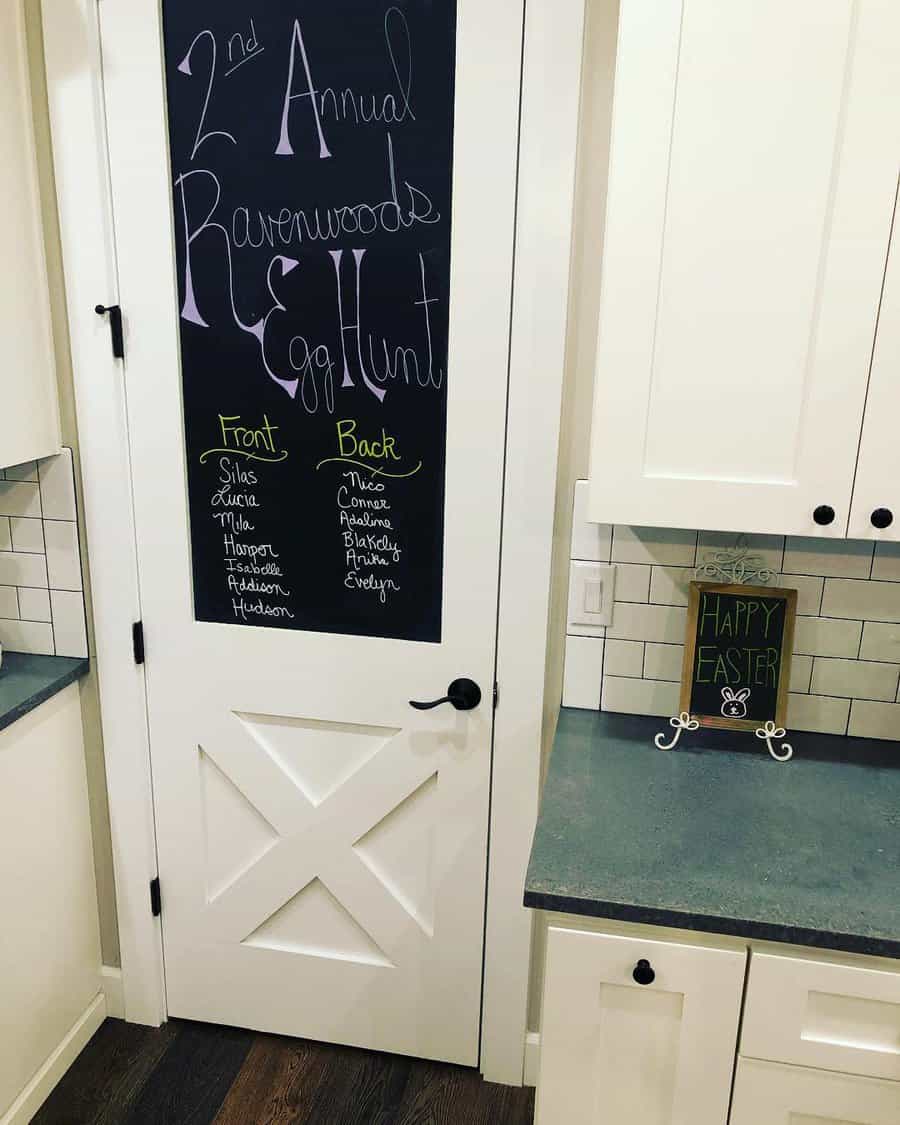 Chalkboard Pantry Door Ideas Ravenwoodsfarm