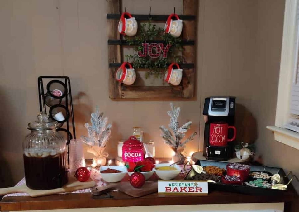 Christmas Coffee Bar Ideas Diana Insta Blog