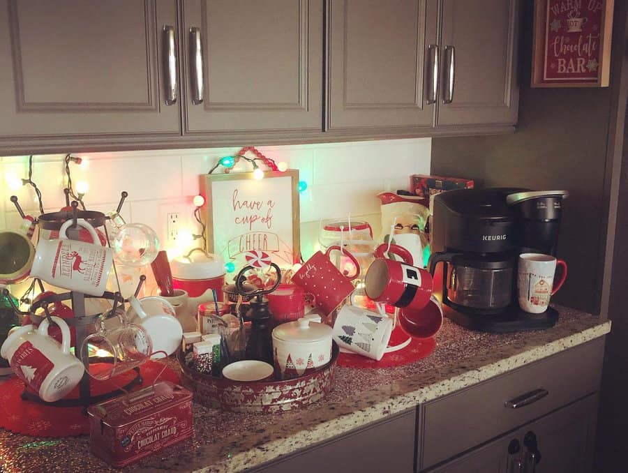 Christmas Coffee Bar Ideas Thebluewhitehouse