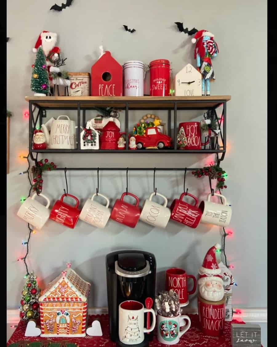 Christmas Coffee Bar Ideas Whatadawl