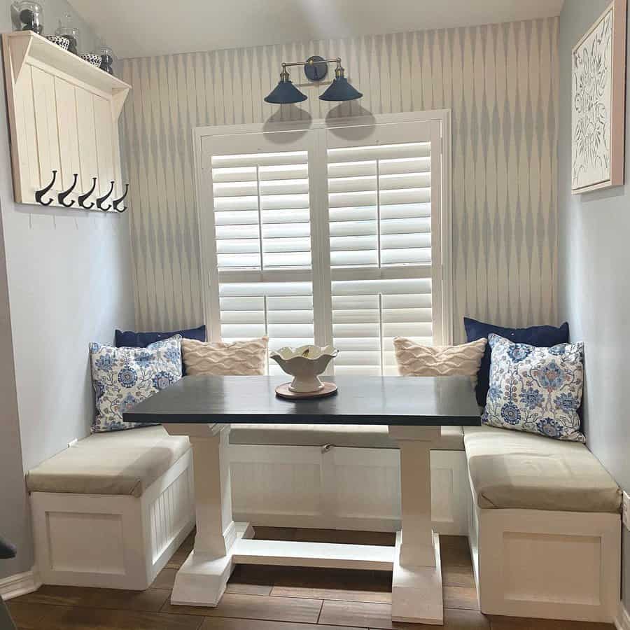 Coastal Kitchen Nook Ideas Astylishaffairbyjessie