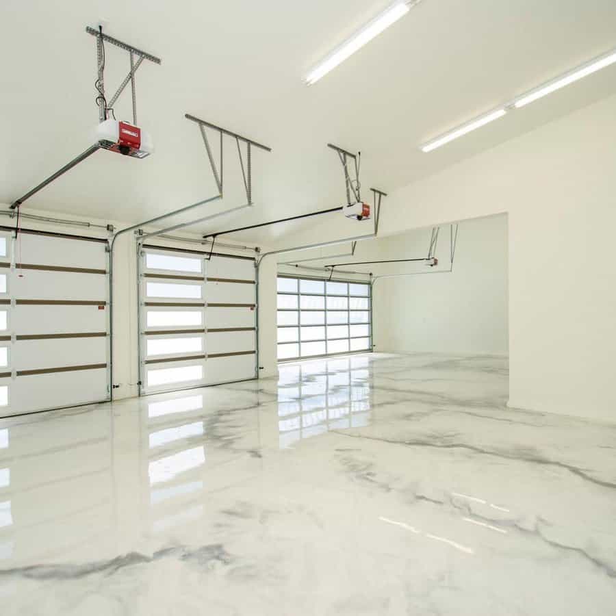 Coating Garage Flooring Ideas Rw Custom Homes