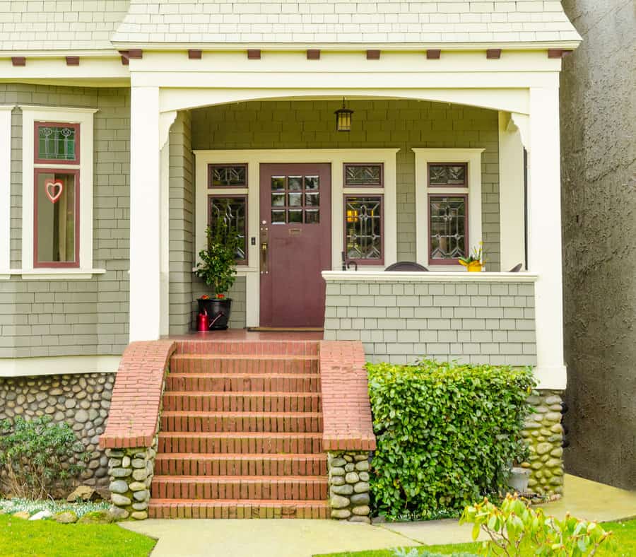 Concrete Front Porch Railing Ideas