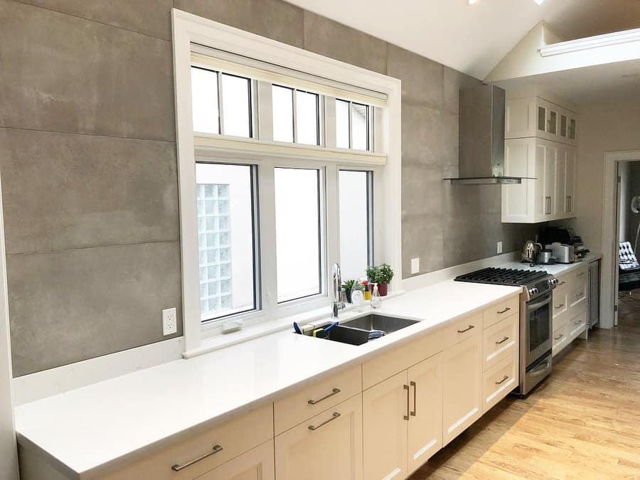 Concrete Kitchen Backsplash Ideas On A Budget Kuronenconstruction