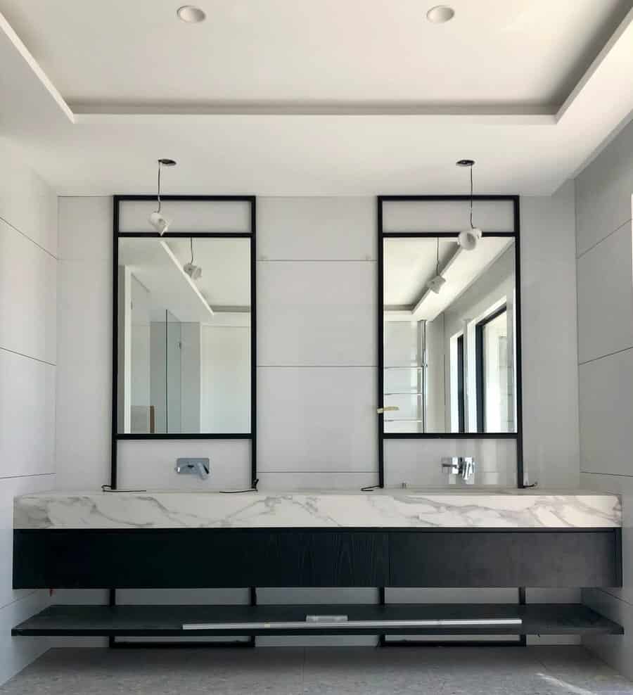 Contemporary Bathroom Lighting Ideas Dbbuild