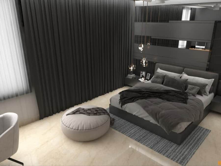 Contemporary Black Bedroom Ideas Kotadinesh