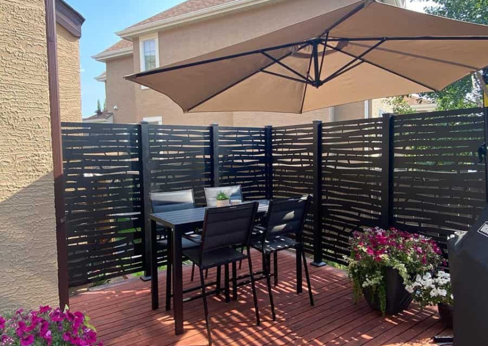 Corner Backyard Privacy Ideas Bigdogdecks