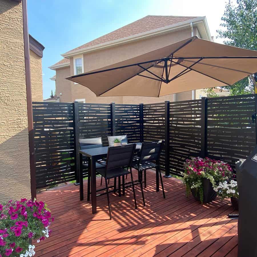 Corner Backyard Privacy Ideas Bigdogdecks