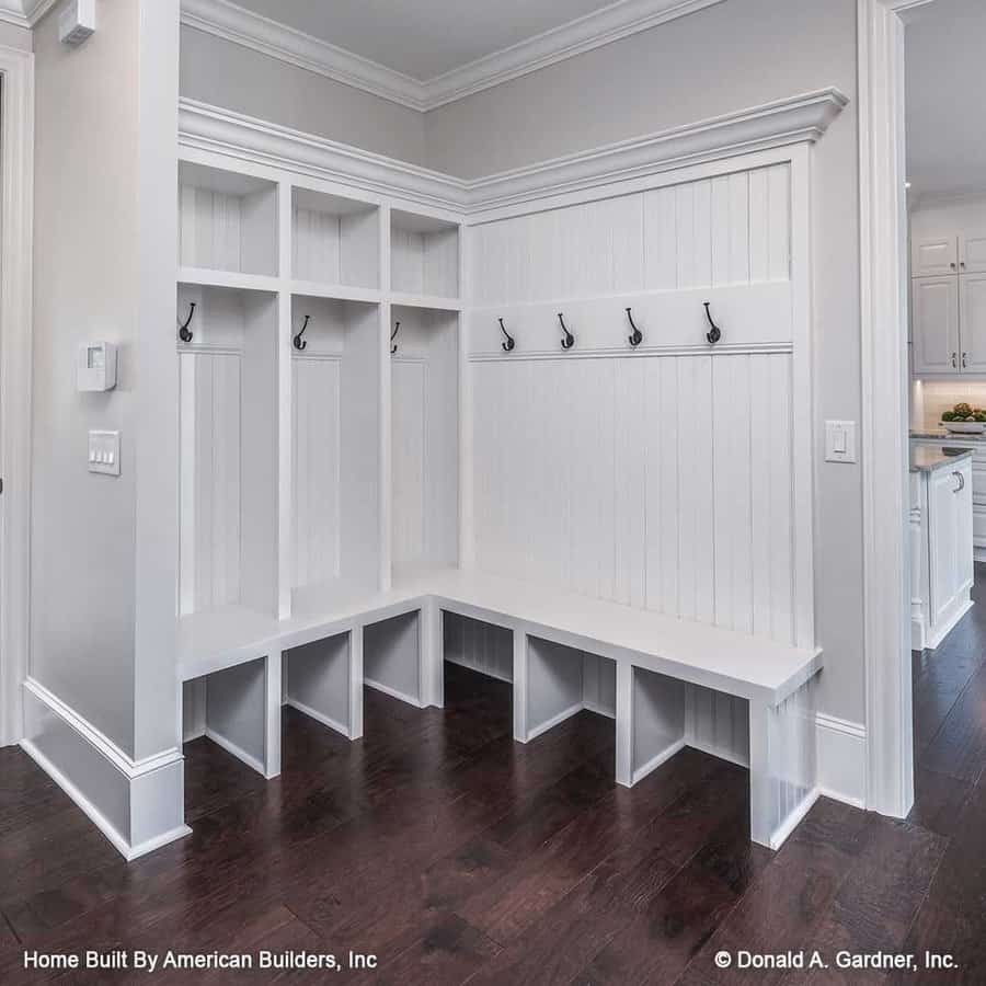 Corner Mudroom Storage Ideas Don Gardner Architects