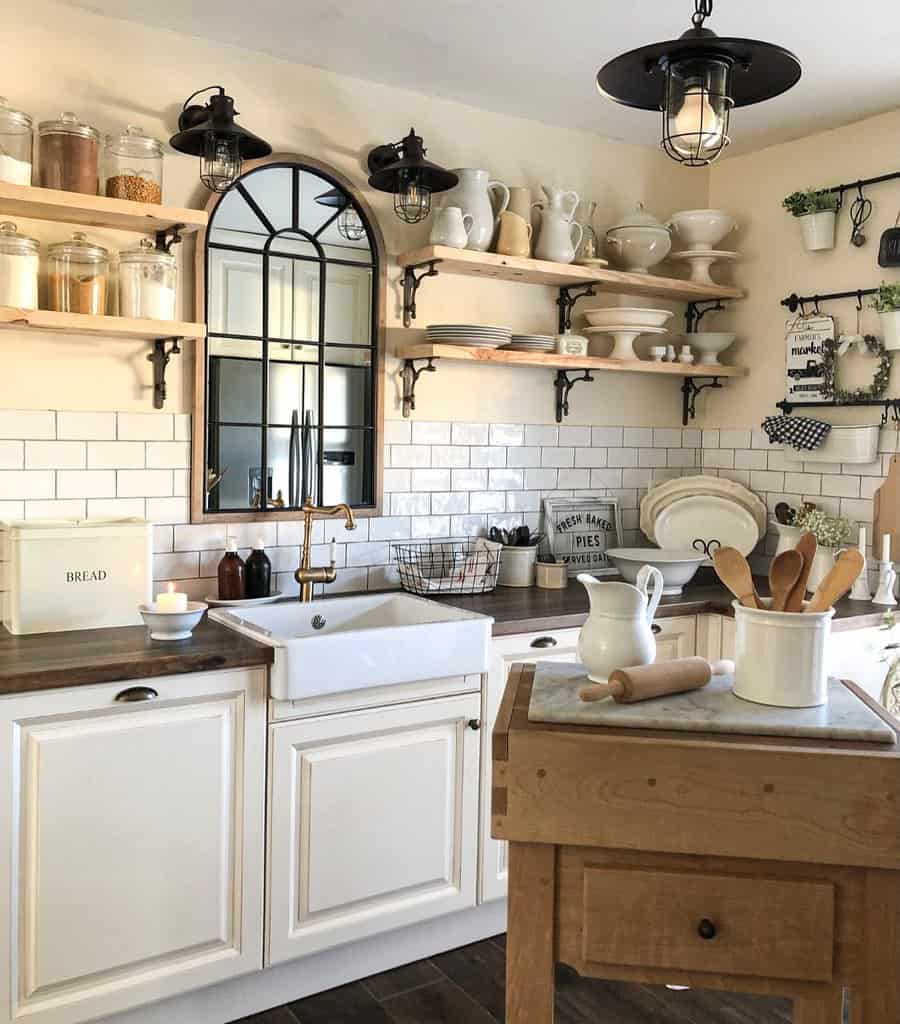 Cottage Rustic Kitchen Ideas Littlefrenchfarmhouse Makeover